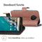 Luxe Bookcase voor de Nokia G50 - Bruin