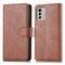 Luxe Bookcase voor de Nokia G60 - Bruin