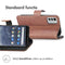 Luxe Bookcase voor de Nokia G60 - Bruin