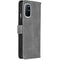 Luxe Bookcase voor de OnePlus 8T - Grijs
