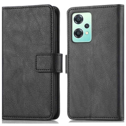 Luxe Bookcase voor de OnePlus Nord CE 2 Lite 5G - Zwart