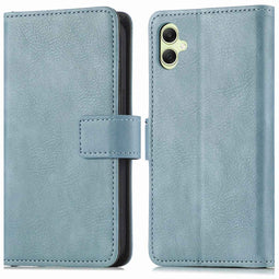 Luxe Bookcase voor de Samsung Galaxy A05s - Lichtblauw