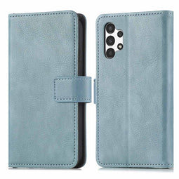 Luxe Bookcase voor de Samsung Galaxy A13 (4G) - Lichtblauw