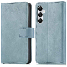 Luxe Bookcase voor de Samsung Galaxy A15 (5G/4G) - Lichtblauw