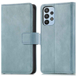 Luxe Bookcase voor de Samsung Galaxy A23 (5G) - Lichtblauw