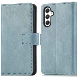 Luxe Bookcase voor de Samsung Galaxy A25 - Lichtblauw