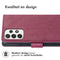 Luxe Bookcase voor de Samsung Galaxy A52(s) (5G/4G) - Bordeaux