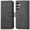 Luxe Bookcase voor de Samsung Galaxy A55 - Zwart
