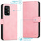 Luxe Bookcase voor de Samsung Galaxy A72 - Roze