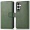 Luxe Bookcase voor de Samsung Galaxy S23 FE - Groen
