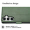 Luxe Bookcase voor de Samsung Galaxy S23 FE - Groen