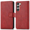 Luxe Bookcase voor de Samsung Galaxy S23 - Rood