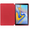 Luxe Bookcase voor de Samsung Galaxy Tab A 10.5 (2018) - Rood