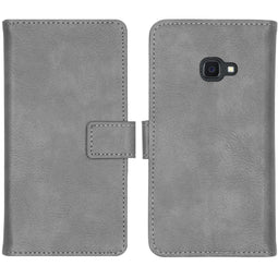Luxe Bookcase voor de Samsung Galaxy Xcover 4 / 4S - Grijs