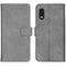 Luxe Bookcase voor de Samsung Galaxy Xcover Pro - Grijs