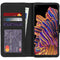 Luxe Bookcase voor de Samsung Galaxy Xcover Pro - Grijs