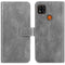 Luxe Bookcase voor de Xiaomi Redmi 9C - Grijs