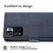 Luxe Bookcase voor de Xiaomi Redmi Note 11 Pro - Donkerblauw