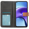 Luxe Bookcase voor de Xiaomi Redmi Note 9T (5G) - Bruin