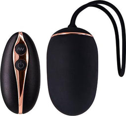 Luxe Bullet met Afstandsbediening - Zwart / Goud