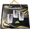 Luxe Glazen gouden rand - set van 6 - Crystal look