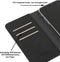 Luxe Hoes Geschikt voor iPhone 12 Hoesje Bookcase met Anti Skim Bescherming - Pasjes RFID Beschermd Cover - Black - Luxe Telefoonhoesje Wallet Case Pasjeshouder PU Leder