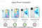 Luxe Hoes Geschikt voor iPhone 12 Hoesje Bookcase met Anti Skim Bescherming - Pasjes RFID Beschermd Cover - Black - Luxe Telefoonhoesje Wallet Case Pasjeshouder PU Leder