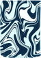 Luxe Hoesje Geschikt voor Pocketbook Verse Pro Hoes Cover Abstract Petroleum kleuren