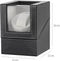 Luxe Horloge Opwinder – Watch Winder Box – Automatische Horloge – Voor 1 Horloge – Zwart Leer