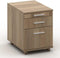 Luxe houten rolblok met 4 Chief laden Robson Eiken