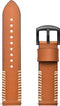 Luxe Leren Bandje 20mm - Bruin