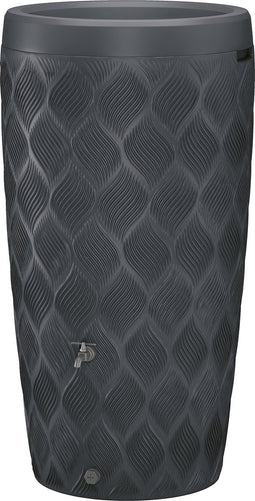 Luxe regenton - flow raintank - 240 Liter design regenton met plantenbak - antraciet