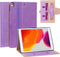 Luxe stand flip cover hoes - Geschikt voor iPad 10.2 inch (2019/2020/2021) - Paars
