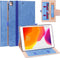 Luxe stand flip cover hoes - Geschikt voor iPad 10.2 inch (2019/2020/2021) - Blauw