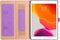 Luxe stand flip cover hoes - Geschikt voor iPad 10.2 inch (2019/2020/2021) - Paars