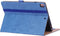 Luxe stand flip cover hoes - Geschikt voor iPad 10.2 inch (2019/2020/2021) - Blauw