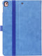 Luxe stand flip cover hoes - Geschikt voor iPad 10.2 inch (2019/2020/2021) - Blauw