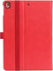 Luxe stand flip cover hoes - Geschikt voor iPad 10.2 inch (2019/2020/2021) - Rood