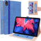 Luxe stand flip sleepcover hoes - Geschikt voor Lenovo Tab P11 / P11 Plus - Blauw