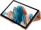 Luxe stand flip sleepcover hoes - Geschikt voor Samsung Galaxy Tab A8 (2021) - Rose Goud