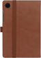 Luxe stand flip sleepcover hoes - Geschikt voor Samsung Galaxy Tab A8 (2021) - Bruin