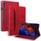 Luxe stand flip sleepcover hoes - Geschikt voor Samsung Galaxy Tab S7 / S8 - Rood