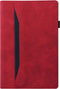 Luxe stand flip sleepcover hoes - Geschikt voor Samsung Galaxy Tab S7 / S8 - Rood