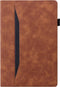 Luxe stand flip sleepcover hoes - Geschikt voor Samsung Galaxy Tab S7 Plus / S8 Plus - Bruin