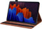 Luxe stand flip sleepcover hoes - Geschikt voor Samsung Galaxy Tab S7 Plus / S8 Plus - Bruin