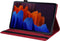 Luxe stand flip sleepcover hoes - Geschikt voor Samsung Galaxy Tab S7 Plus / S8 Plus - Rood