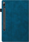 Luxe stand flip sleepcover hoes - Geschikt voor Samsung Galaxy Tab S7 / S8 - Blauw