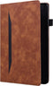Luxe stand flip sleepcover hoes - Geschikt voor Samsung Galaxy Tab S7 Plus / S8 Plus - Bruin