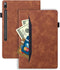 Luxe stand flip sleepcover hoes - Geschikt voor Samsung Galaxy Tab S7 Plus / S8 Plus - Bruin