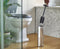Luxe Toiletborstel, Lekvrij, Antislip, RVS, Zilver - Joseph Joseph | Flex